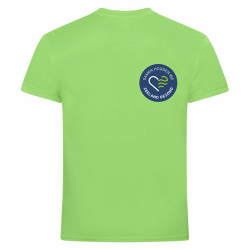 Sportshirt Samen houden we Zeeland gezond